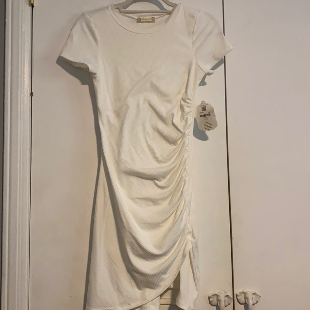 Altar’d state white tight dress!